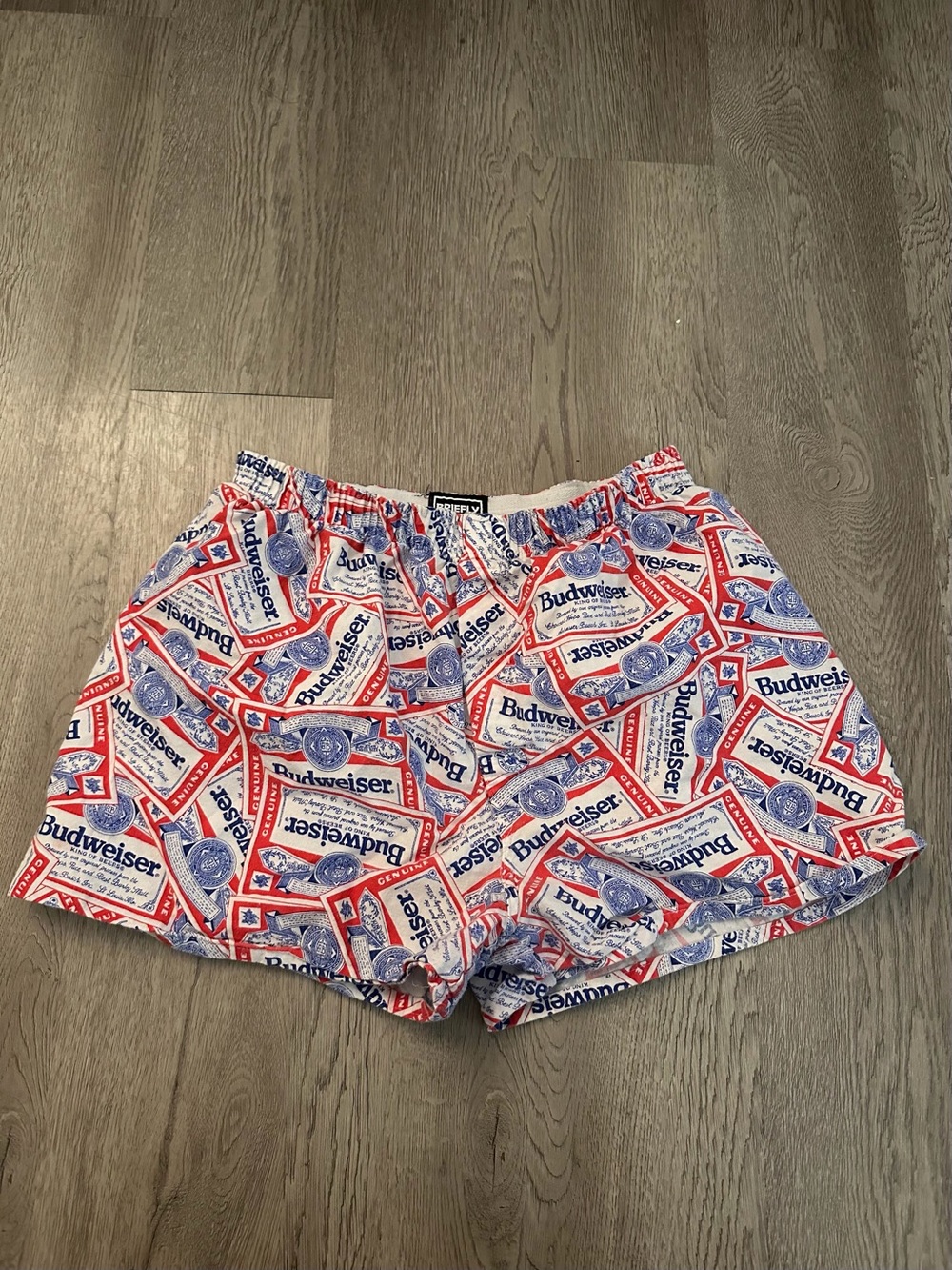 Budweiser Red & Blue Logo Women’s Lounge Shorts